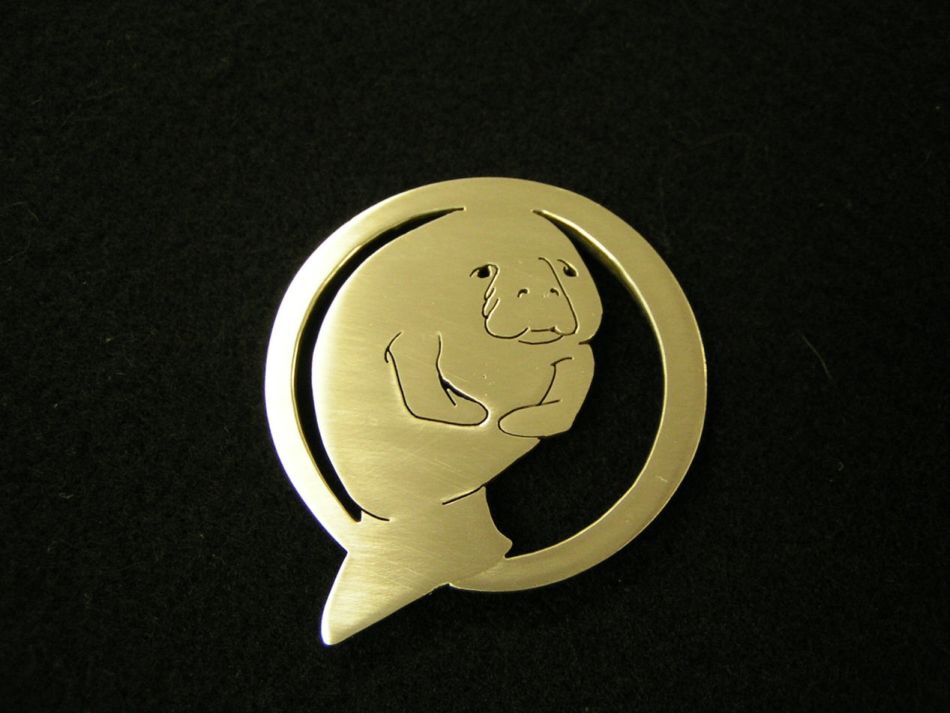 Manatee in Sterling Silver